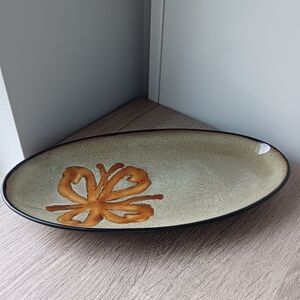 🌷 Pier 1 Kioko Oval Stoneware Serving Platter